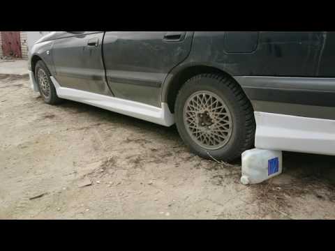 Превью видео о Тюнинг накладка на бампер на Toyota Caldina в Волгограде.