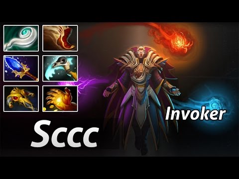 Invoker Pro Build By Sccc 9200 MMR Fullgame Dota 2