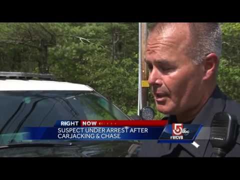 Wild police chase ends when car slams into house