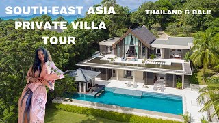 MY PRIVATE VILLA TOUR-THAILAND & BALI!