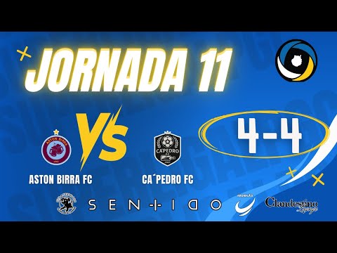 Aston Birra FC 4-4 CaPedro FC (J11, Temp.25/26)