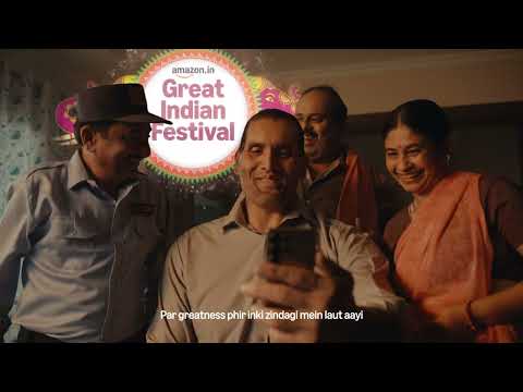Amazon's 'Bann Gaya 'The Great' Khali' on Amazon Great Indian Festival' campaign