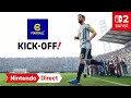 Gameplay video of eFootball Kick-Off!  Nintendo Switch