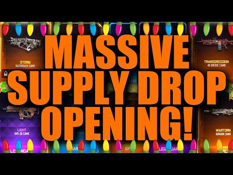 Black Ops 3 MASSIVE Supply Drop Opening! (SO MUCH LOOT!!)