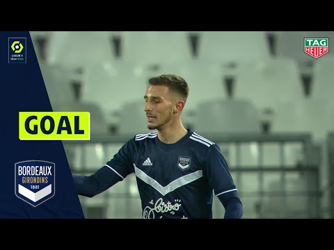 Goal Rémi OUDIN (44' - FC GIRONDINS DE BORDEAUX) FC GIRONDINS DE BORDEAUX - FC LORIENT (2-1) 20/21