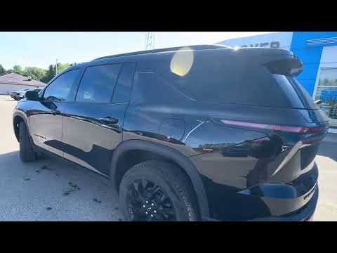 2024 Chevrolet Traverse AWD 4dr LT in Black for sale at Boyer Chevrolet Buick GMC Bancroft in Bancroft, ON