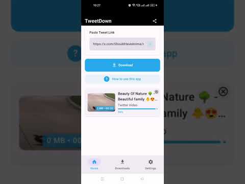 Tweet Video Downloader App video thumbnail