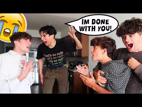 BREAKING UP with my BOYFRIEND in front of our BEST FRIENDS *PRANK*