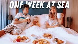 Our Routine Living at Sea (onboard the worlds largest cruise ship)