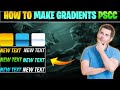 Make Gradients Pscc Youtube Thumbnail Use Trick