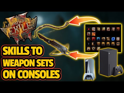 PATH OF EXILE 2: How To ASSIGN Skills To Weapon Set On Consoles & Use Weapon Swap