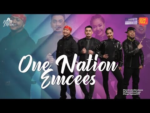 One Nation Emcees - Gadis dan Bunga ~ Gegar Vaganza 2019 (Minggu 6)