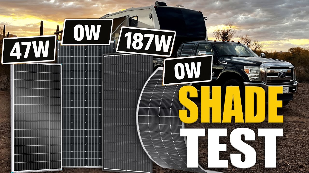 We Tested 4 Renogy Solar Panels & One Panel survived the shade! | Sailing Sunday