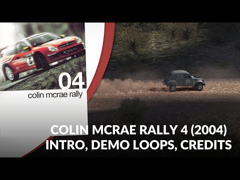 Colin McRae Rally 04 (2004) Intro, Demos & Credits