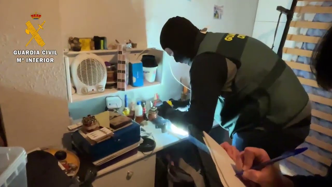 La Guardia Civil desmantela un punto muy activo de venta de drogas en La Rioja Baja