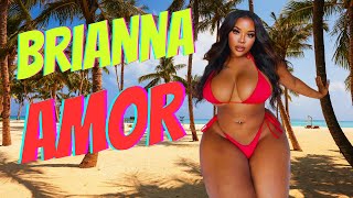 Meet Brianna Amor: The Glamorous American Plus Size Fashion Curve Model #CurvyModel