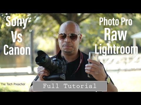 Sony Xperia 1 ii Vs Canon 90D Review | Photo Pro, RAW, Lightroom | FULL TUTORIAL | Shocking Results