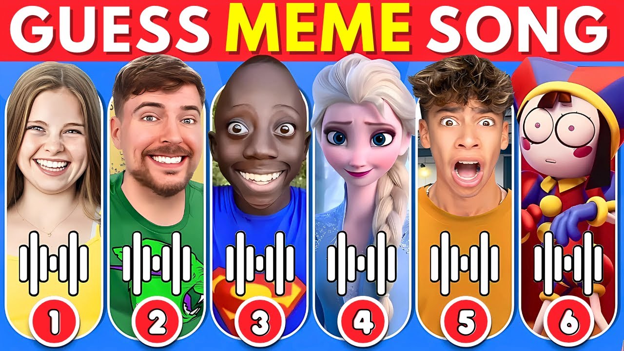 GUESS MEME & WHO'S SINGING #3 🎤🎵🔥 Lay Lay, King Ferran, Salish Matter, MrBeast, Skibidi Toilet, Elsa