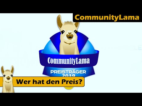 ► Verleihung CommunityLama 2019 / Brettspiel - Deutsch /