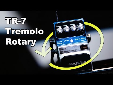 DigiTech Hardwire TR-7 Tremolo/Rotary 2010s - Blue image 8
