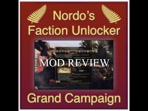 Mod Review; Total War: ROME II Nordo's Faction Unlocker