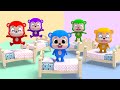 Five Little Monkeys Jumping On The Bed More Nursery Rhymes English Kids Song Super Lime And Toys