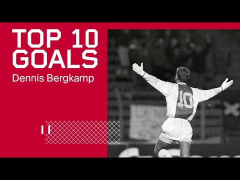 TOP 10 GOALS - Dennis Bergkamp | Ajax Legend's Best Goals