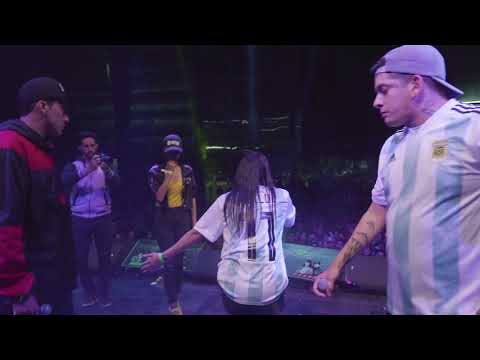 KLAN y KREI vs RODAMIENTO y KREI | RAP COMPETICION | Argentina vs Chile