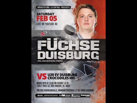 EVD U20 vs CROCODILES IM FTV HH  - 05.02.2022 - 13:35 Uhr