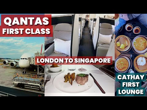 Qantas First Class - London to Singapore - Flight Review