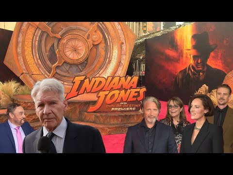 INDIANA JONES 5 WORLD PREMIERE - HARRISON FORD & THE CAST IN HOLLYWOOD