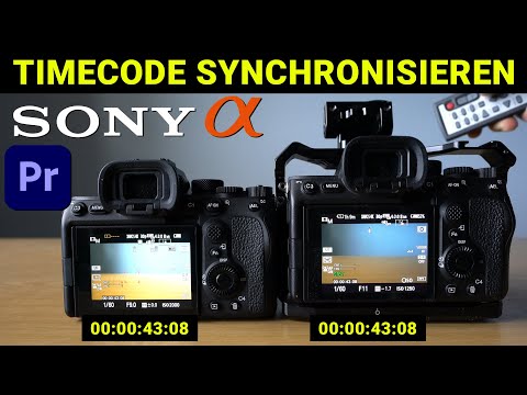 Timecode synchronisieren mit Sony Alpha Kameras und Adobe Premiere
