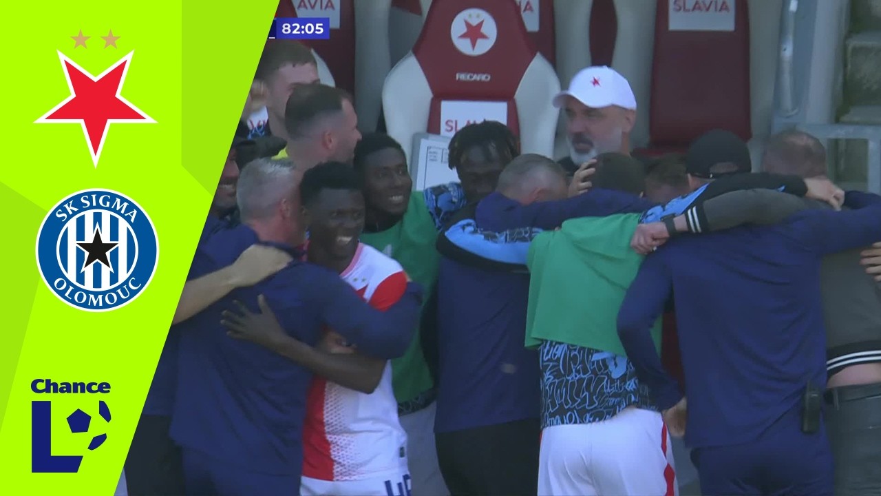 Chance Liga Highlights: SK Slavia Praha - SK Sigma Olomouc 2:1 (27.kolo)