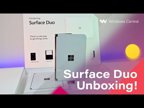 External Review Video zXYiPR1hk2o for Microsoft Surface Duo Foldable Tablet