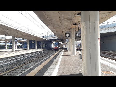 Italo strombazzante in transito a Torino Stura