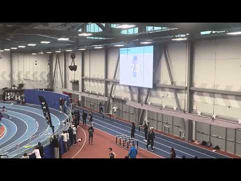 2025 Illinois Indoor Championships - Boys 60m Finals Heat 1