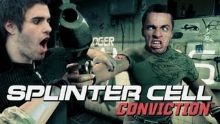 1- Splinter Cell Conviction avec MON frère Le bourrin et l espion 