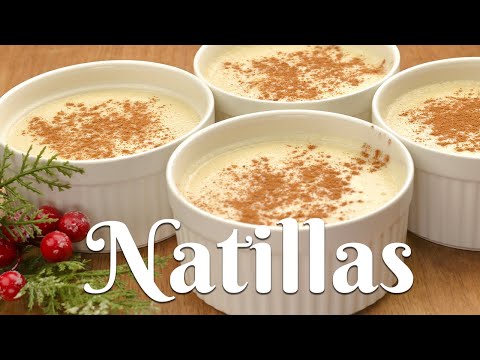 NATILLAS: How to Make New Mexico Style Natillas/Light & Delicious Milk Custard Recipe
