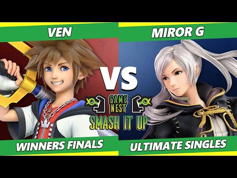 Smash It Up 30 Winners Finals - Ven (Sora) Vs. Miror_g (Robin) SSBU Ultimate Tournament