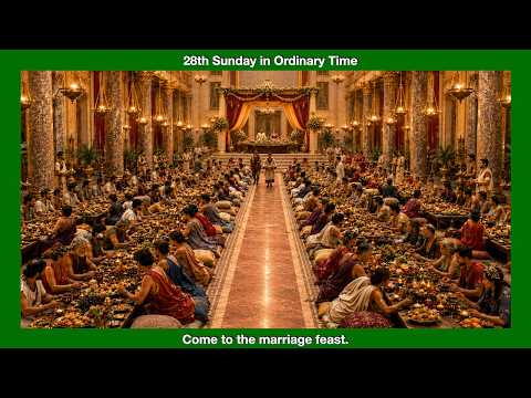 Come to the wedding feast