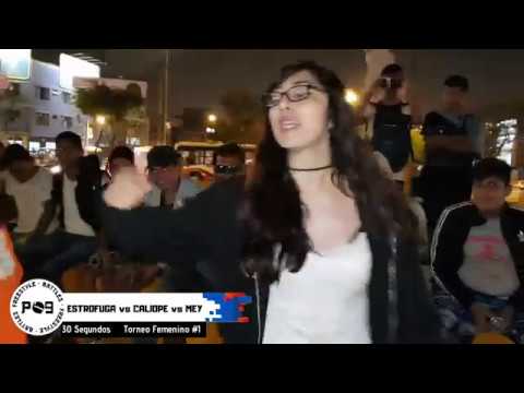 🔥 ESTROFUGA vs CALIOPE vs MEY - Eliminatorias - Colectivo P09 - Torneo Femenino #1 🎙️🔥