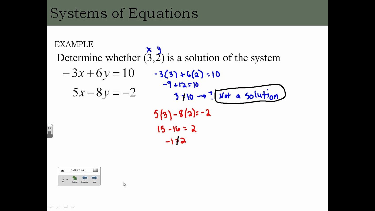 Solution or no Solution