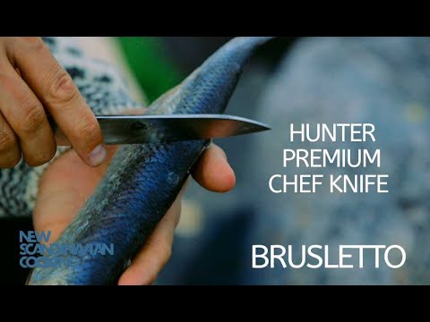 New Scandinavian Cooking - Brusletto Hunter Premium Chef Knife