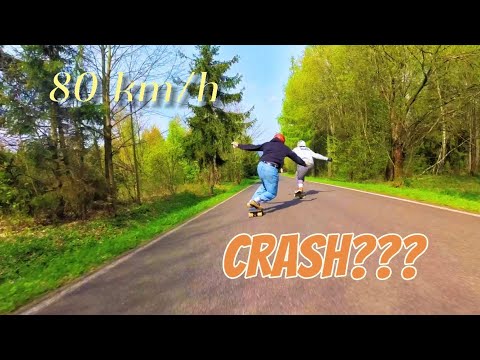 ‼️80km/h on skateboard‼️