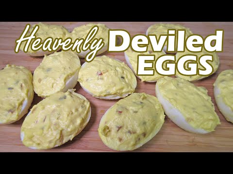 Deviled Eggs - Deviled Egg Recipe - Hard Boiled Eggs...