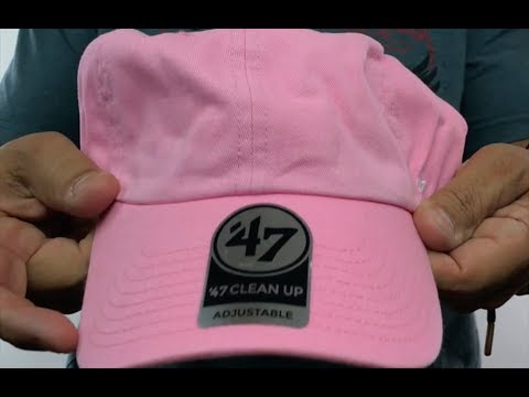 47 'BLANK CLASSIC STRAPBACK' Light Pink Adjustable Hat