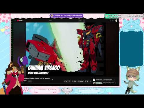 Furryvtuber reacts to 2 Mins Mecha Battle 133 Gundam Virsago