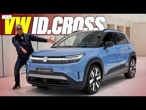 Novo VW ID.Cross 2027 - O T-CROSS ELÉTRICO! VEM PRO BRASIL? PREÇOS? ACABAMENTO MELHOROU? TEM 4x4?