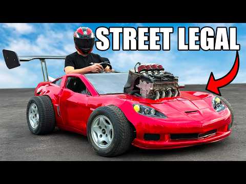 I Turned My Corvette Bed Into a Real Car!