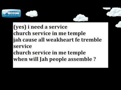 lyrical benjie church service